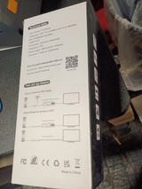 2025 Long Range TV Antenna Indoor, Antenna for Smart TV with Amplifier Signal Booster for Local Channels, Digital Antenna Outdoor for All Older TV's-Supports 4K 1080p -33ft Long Cables