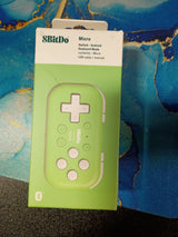 8Bitdo Micro Bluetooth Gamepad Pocket-sized Mini Controller for Switch, Android, and Raspberry Pi, Supports Keyboard Mode (Green)