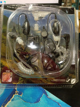 Motorola 1518 Surveillance Headset with PTT Mic, Black, White