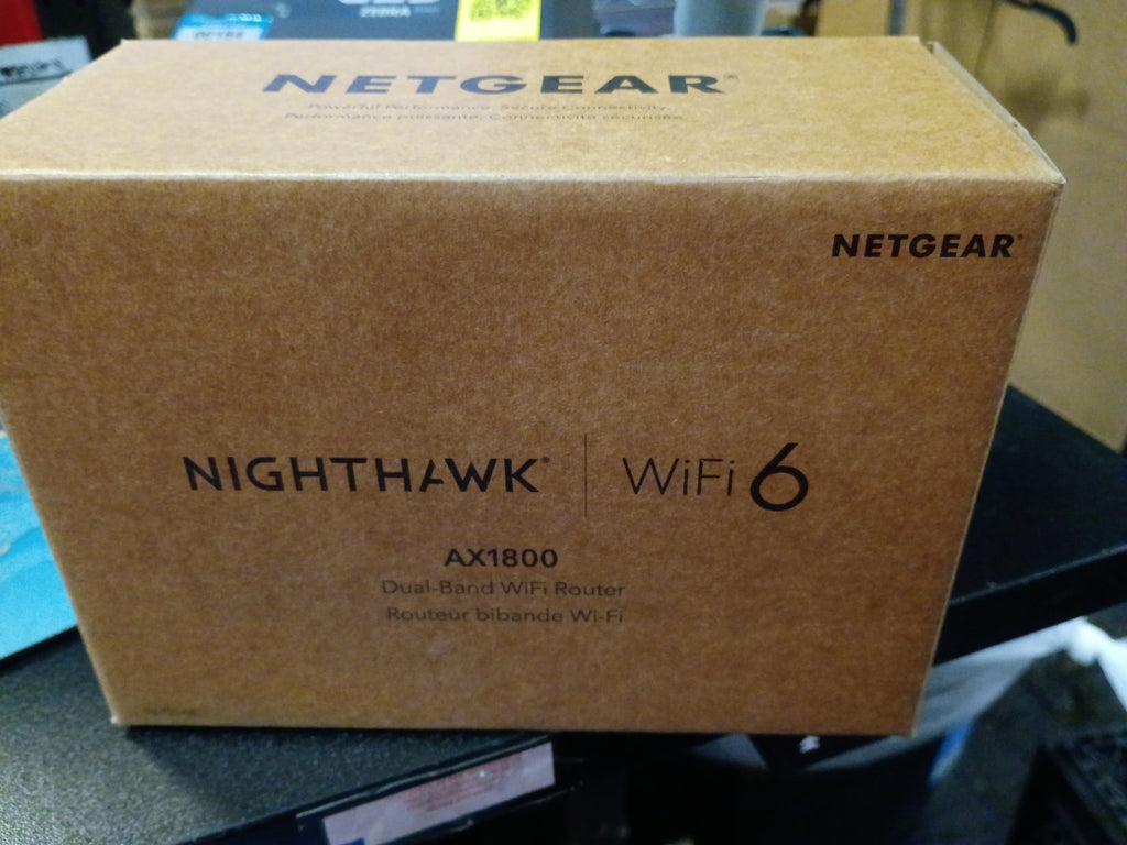 NETGEAR NIGHTHAWK Wi-Fi 6 AX1800 Dual-Band Wi-Fi Router