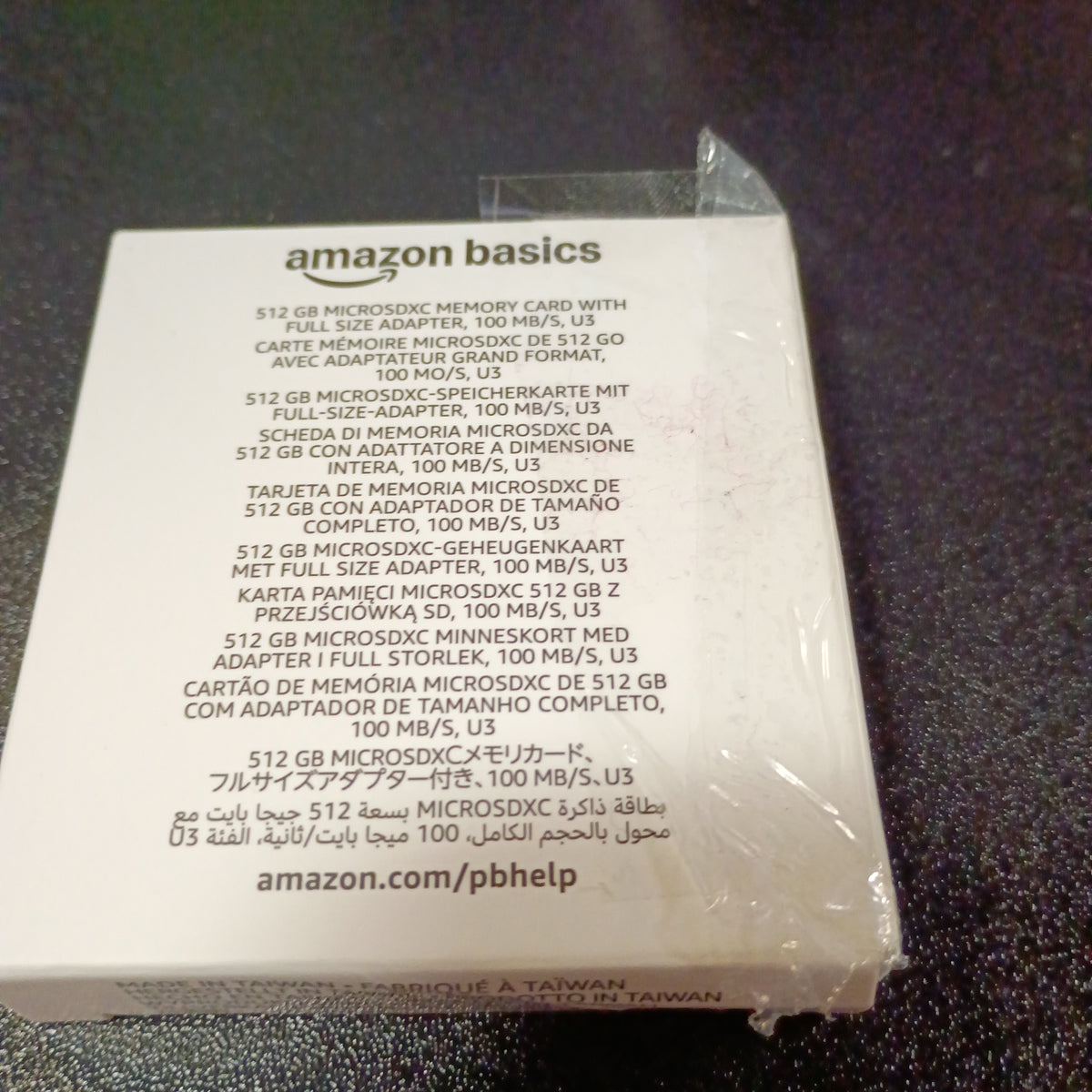 Amazon Basics Micro SDXC Memory Card with Full Size Adapter, A2, U3 51 ...