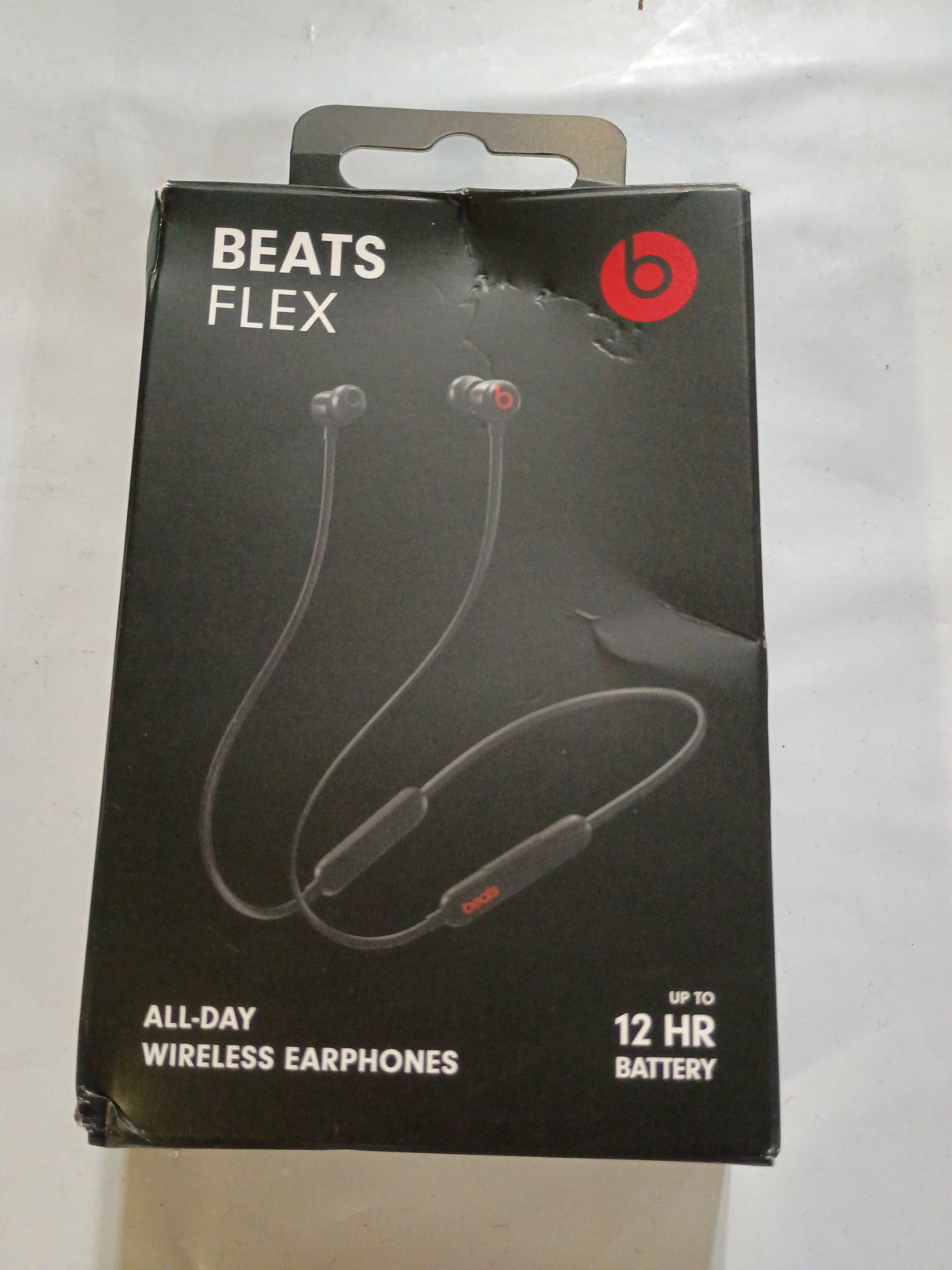 Beats Flex Wireless Earbuds - Apple W1 Headphone Chip, Magnetic Earphones, Class 1 Bluetooth, Black