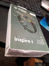 Fitbit Inspire 3 Health &-Fitness-Tracker with Stress Management, Workout Intense, Sleep Tracking, 24/7 Heart Rate and more, Midnight Zen/Black 1 Size