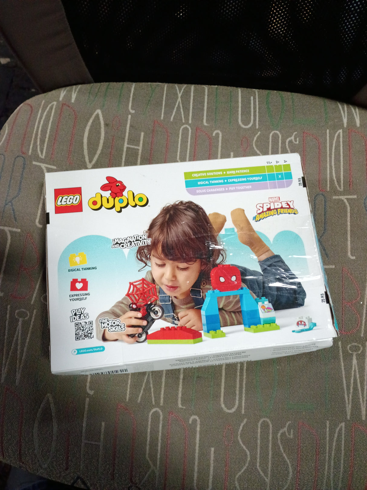 LEGO DUPLO Marvel Spin's Motorcycle Adventure Set 10424