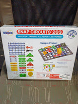 Snap Circuits 203 Electronics Exploration Kit | Over 200 STEM Projects | Full Color Project Manual | 42 Snap Modules | Unlimited Fun