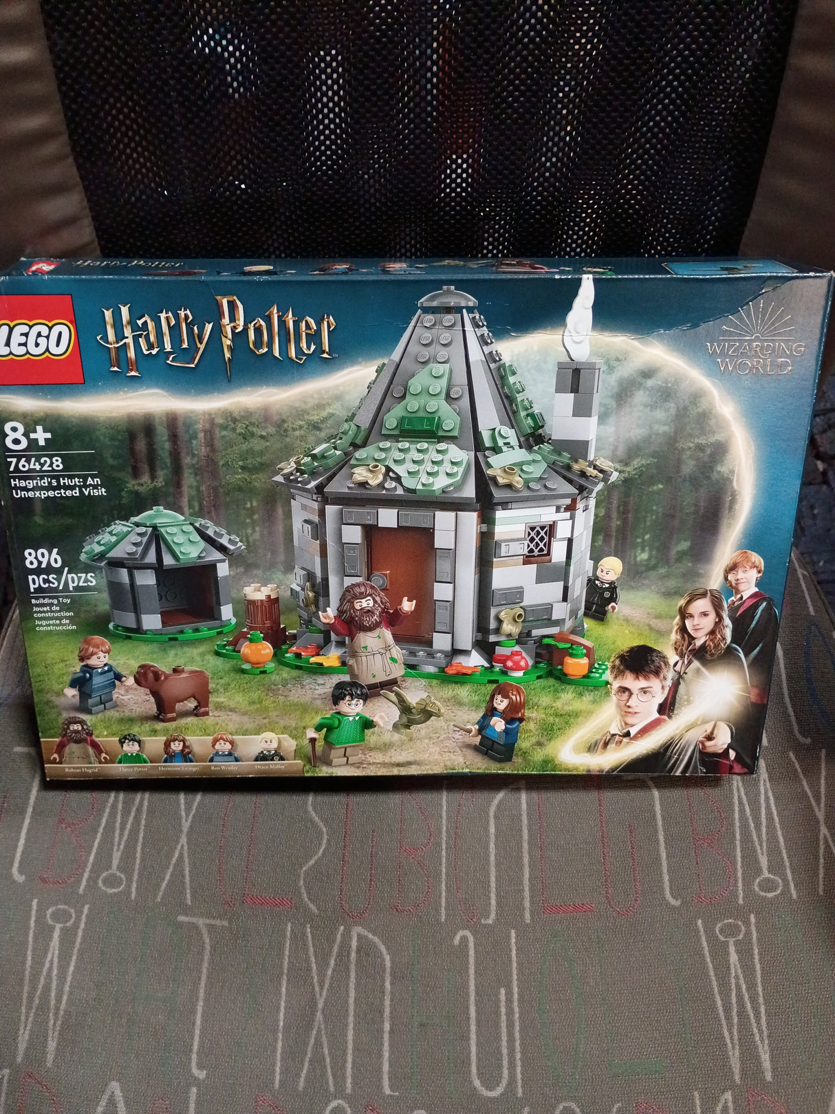 LEGO Harry Potter Hagrid's Hut: an Unexpected Visit - Harry Potter Toy for Boys & Girls Ages 8+ - Kids Building Toys W/Buildable House, 7 Minifigures & Dragon - 76428