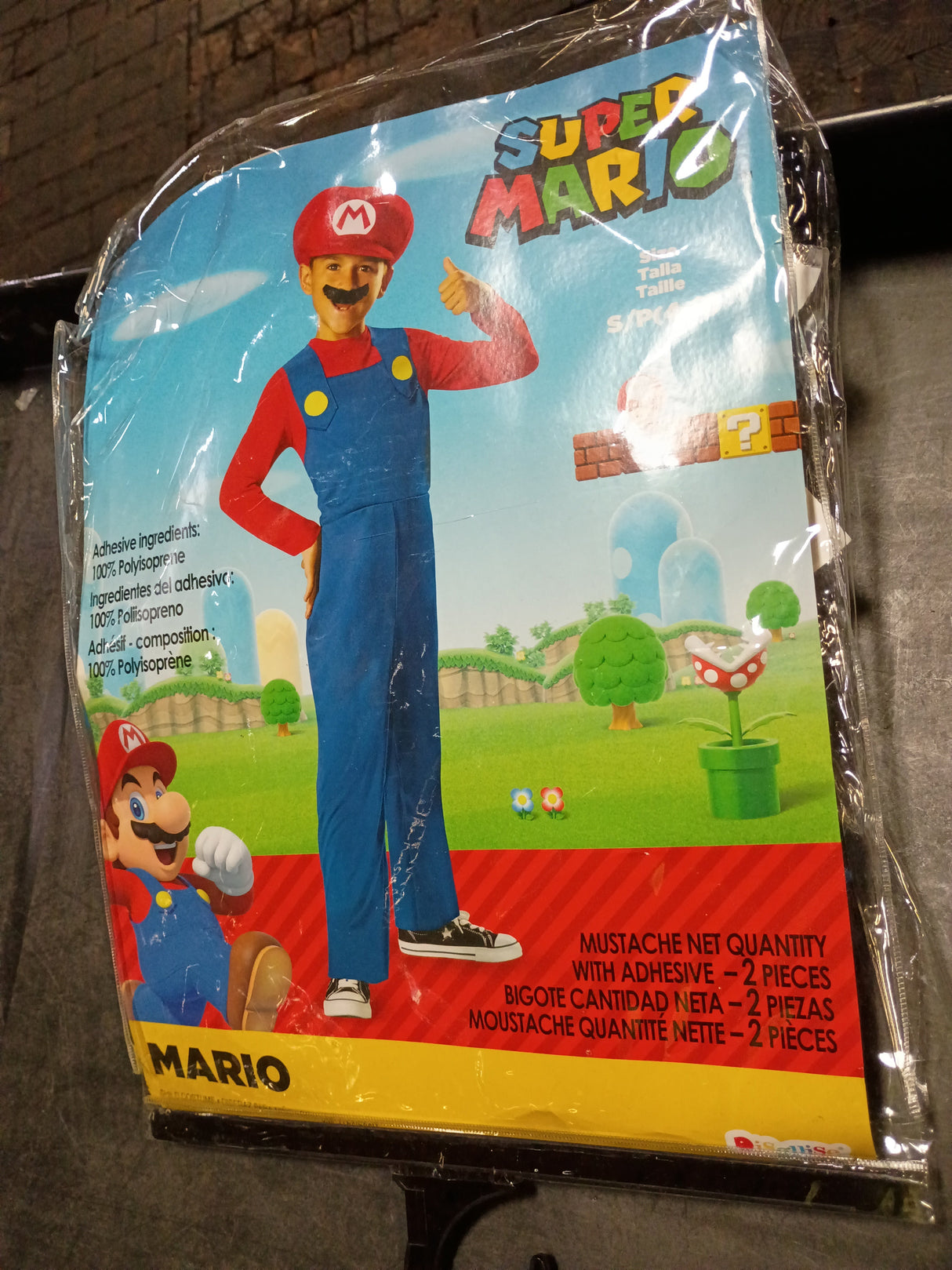 Disguise Nintendo Super Mario Brothers Classic Boys Costume, Small/4-6