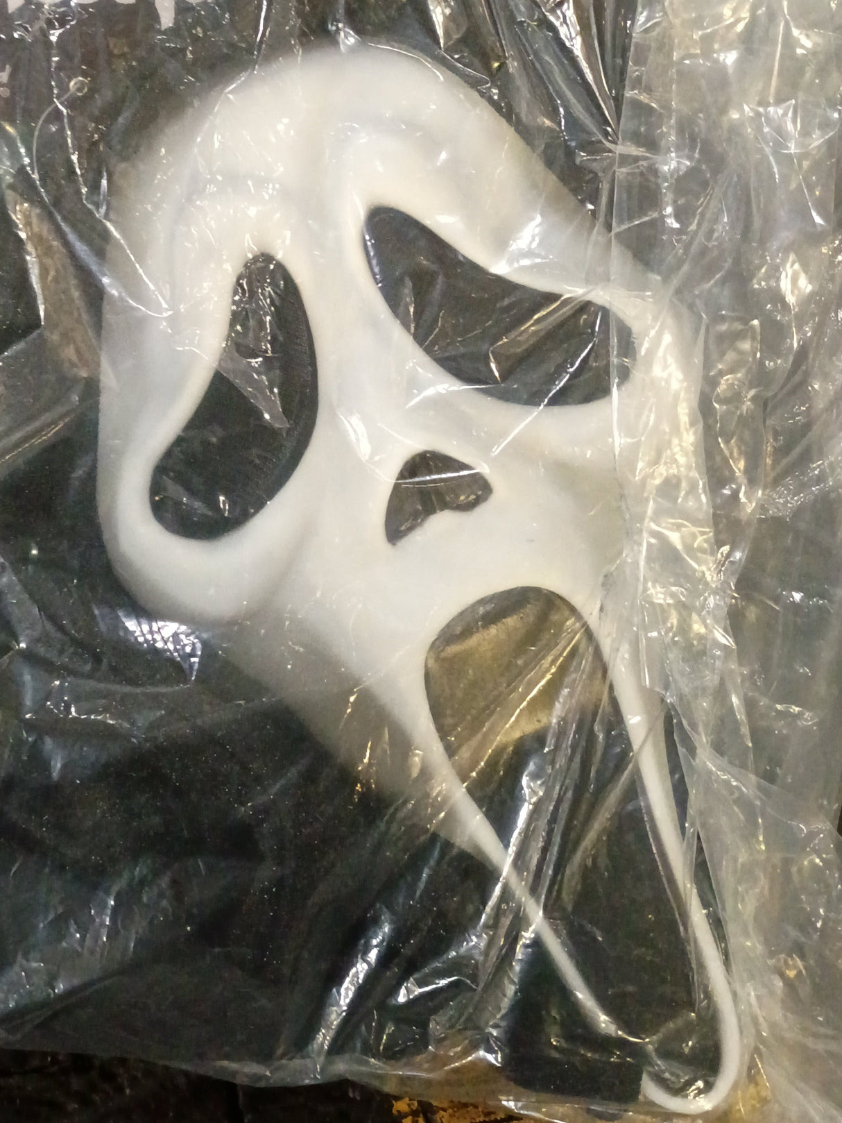 Ghost Face Mask – Official Scream Movie Halloween Costume PVC Mask