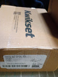 Kwikset Casey Matte Black Bed/Bath Privacy Door Handle Featuring Microband with Lock