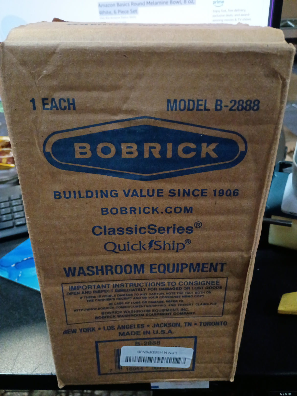 Bobrick Surface-Mounted Multi-Roll Toilet Paper Tissue Dispenser, Satin-Finish Stainless Steel (Model B-2888)