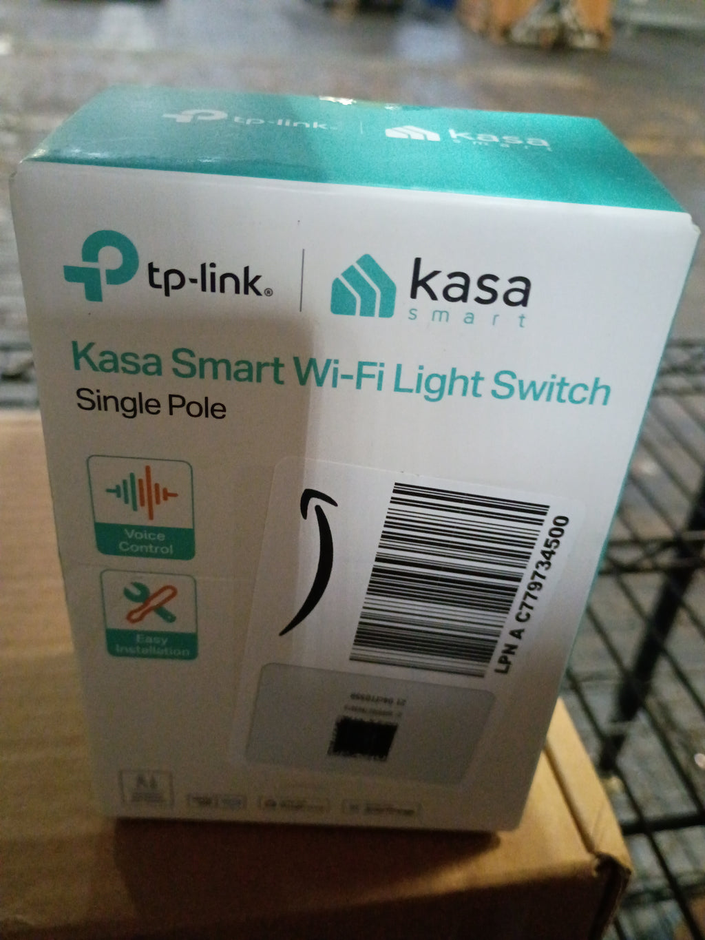 2-Kasa Smart Light Switch HS200, Single Pole, Needs Neutral Wire, 2.4GHz Wi-Fi Light Switch Works with Google Home, UL Certified, No Hub Required, White