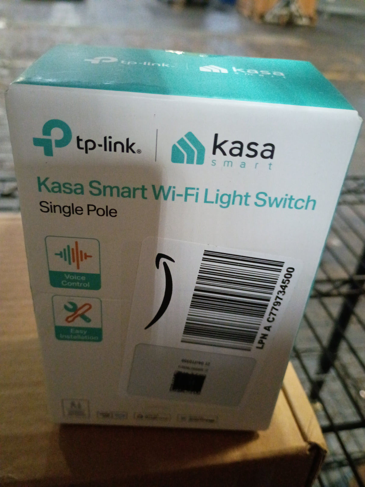 2-Kasa Smart Light Switch HS200, Single Pole, Needs Neutral Wire, 2.4GHz Wi-Fi Light Switch Works with Google Home, UL Certified, No Hub Required, White