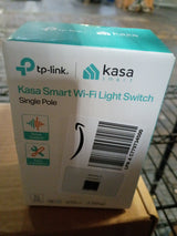 2-Kasa Smart Light Switch HS200, Single Pole, Needs Neutral Wire, 2.4GHz Wi-Fi Light Switch Works with Google Home, UL Certified, No Hub Required, White