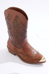 Gold Toe Western Contrast Stitch Boots style: Cognac