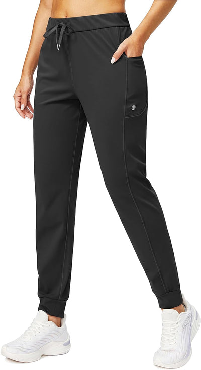 Women's Joggers Pants with Zipper Pockets