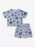 (18 MTH) Disney The Nightmare Before Christmas Characters Allover Print Infant T-Shirt & Shorts Set - BoxLunch Exclusive