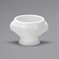 Oneida Buffalo 1-3/4 Oz Mini Lion Head Bowl Porcelain Bright White 1 dozen