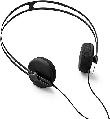 AIAIAI Tracks Lightweight Headphone with Microphone and 3.5mm Plug, Black