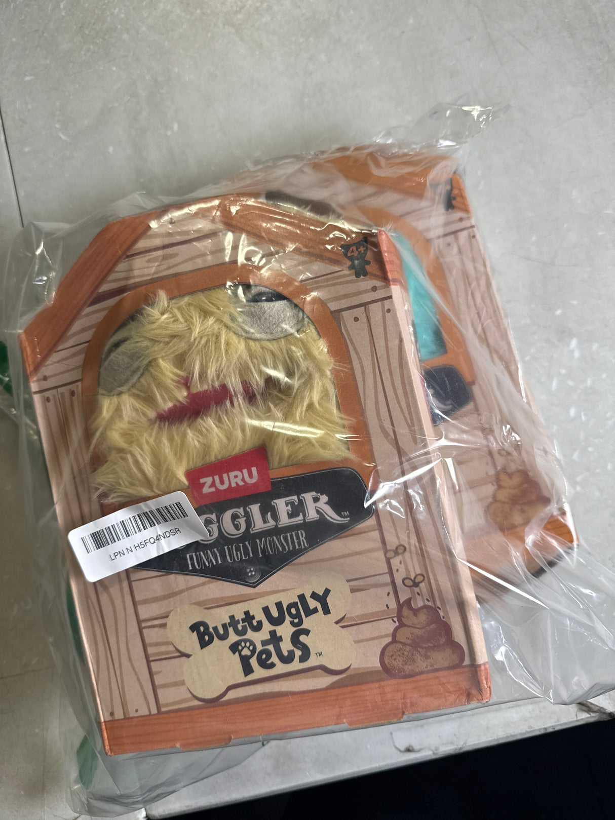 Fuggler Butt Ugly Pets 9-inch Series 1 by ZURU, Funny Ugly Monster Plush Toy (Yawper Cat, Mr Buttons Rabbit)