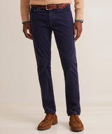 VINEYARD VINES | Men's Flat Braided Leather Belt in Moose | 34