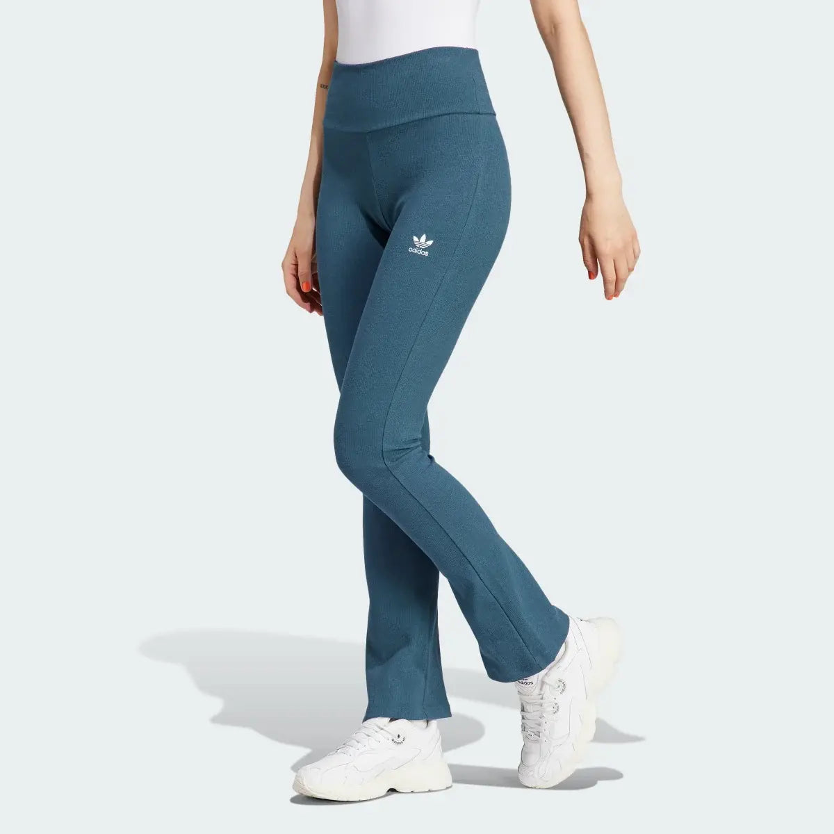 Adidas Rib Flared Pant-Arctic Night-New With Tags