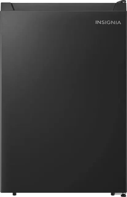 Insignia™ - 2.5 Cu. Ft. Mini Fridge with Reversible Door and ENERGY STAR Certification - Black