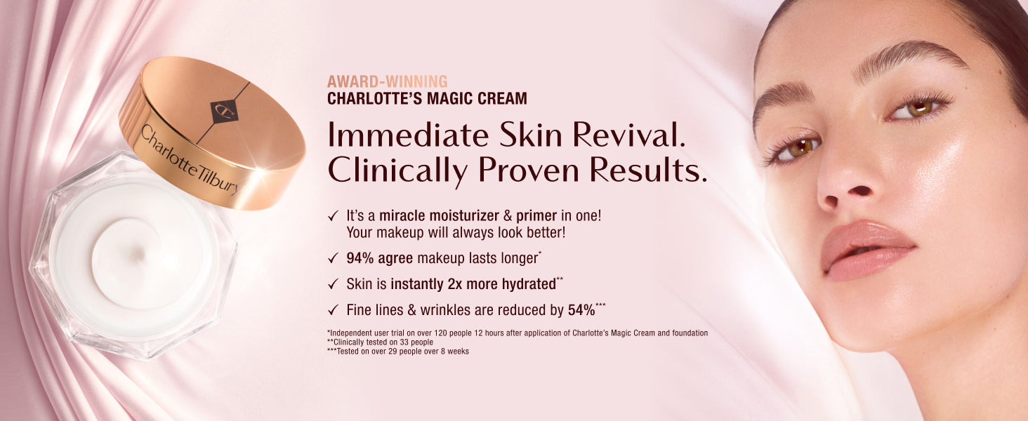 CHARLOTTE TILBURY's Magic Cream | Instant Turnaround Moisturizer | 1.6 fl oz