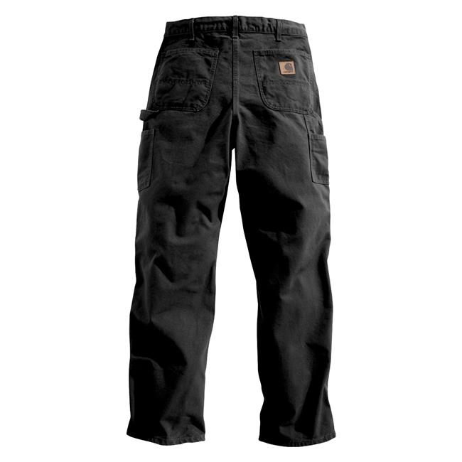 Carhartt Loose Straight Washed Duck Dungaree Size: 34x36