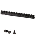 TruGlo Picatinny Optic Rail Mossberg 500/590/590A/835/930 Aluminum Matte Black