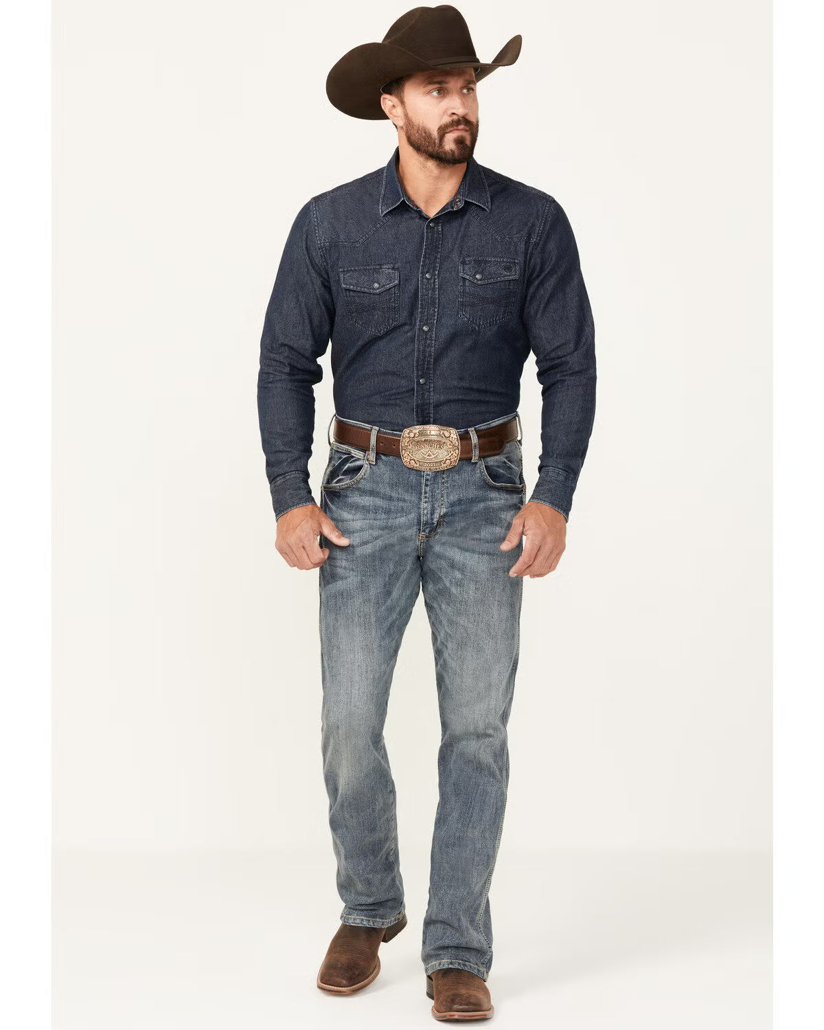 Wrangler Retro Men's Slim Fit Bootcut Jeans, Blue, 32x30