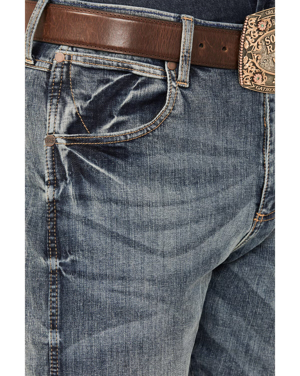 Wrangler Retro Men's Slim Fit Bootcut Jeans, Blue, 32x30