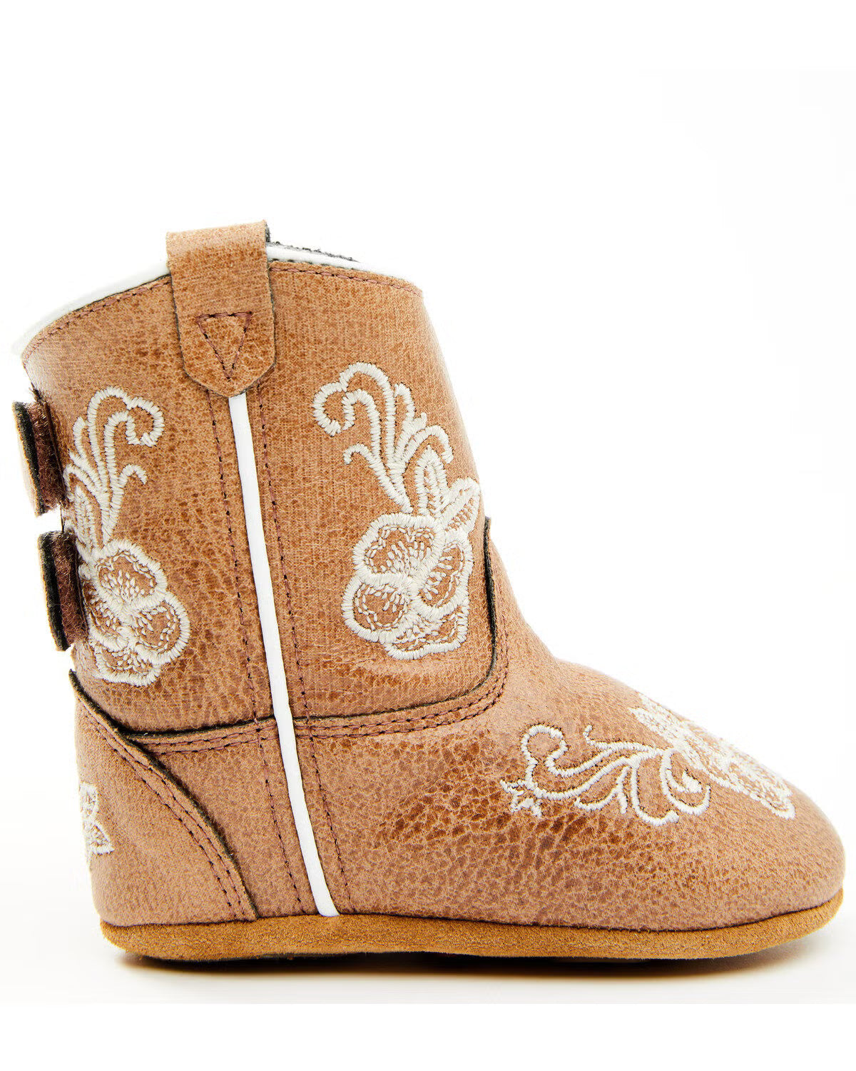 *Boot Barn Infant Girls' Lil' Lasy Poppet Boots - Round Toe, 3 (6/9m)