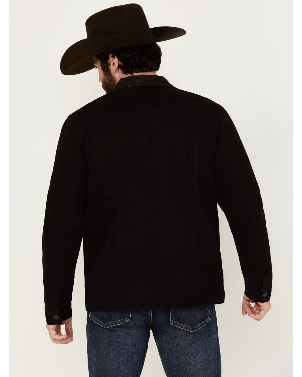 Cody James Men's Ozark Memphis Washed Rancher Jacket - Black - Size Large