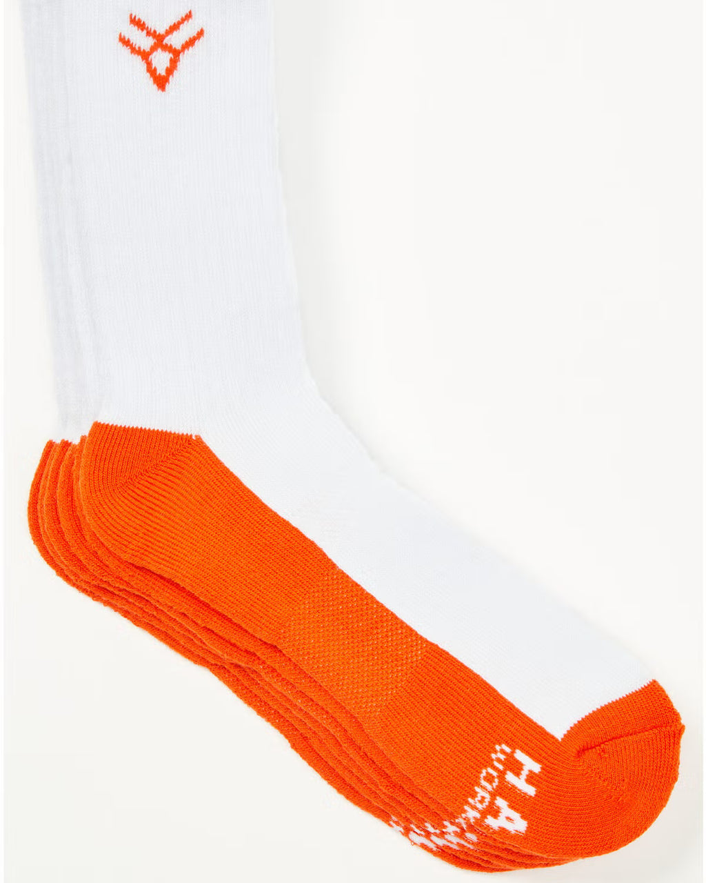 Men's Steel Toe Crew Socks by Hawx (3 Pack) - White - Size Large (Shoe 8-12)