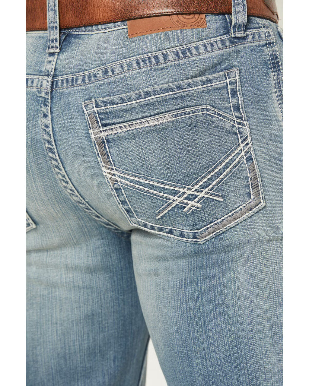 Cody James Men's Rattler Wash Wyatt Slim Bootcut, 35X36