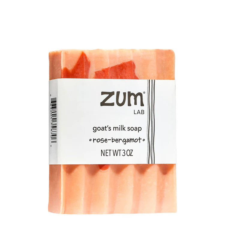 Zum Lab Rose-Bergamot Goat's Milk Soap - 3.0 oz