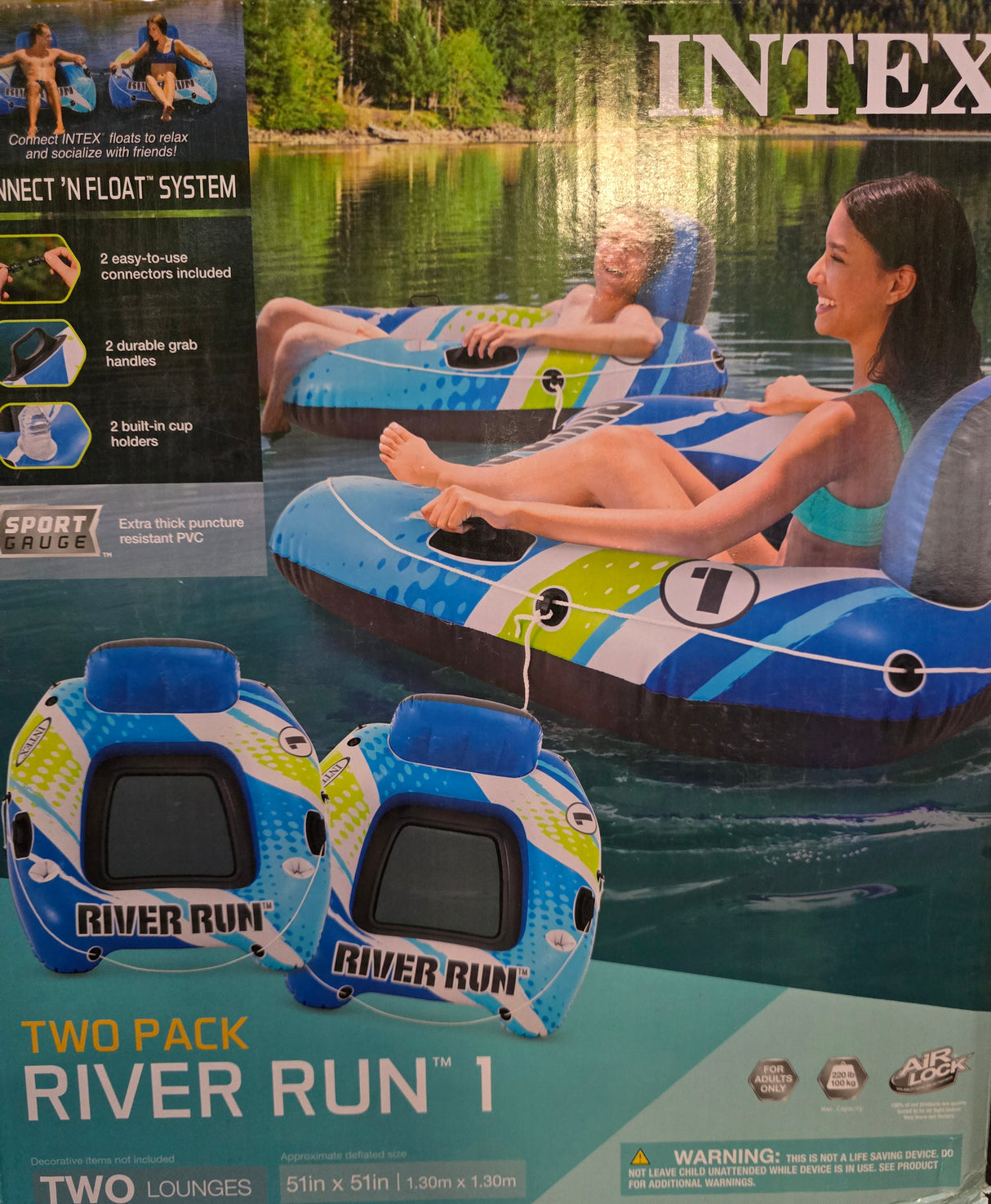 Intex River Run 1 Two Pack