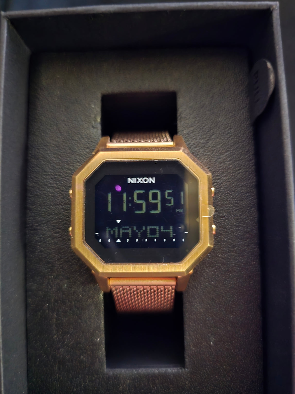 Nixon Siren Stainless Steel Rose Gold