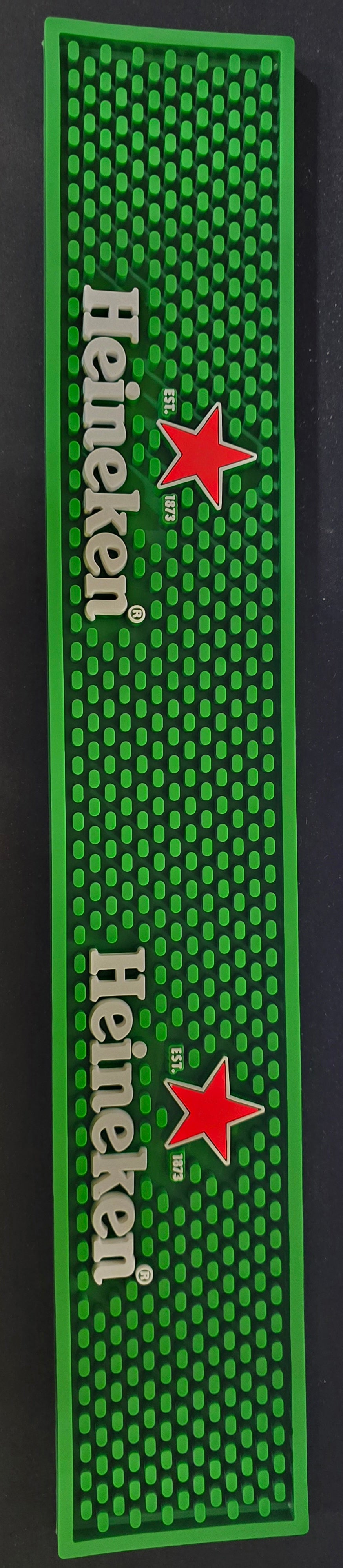 Heineken Professional Bar Mat Spill Mat Rail Drip Mat 2pk