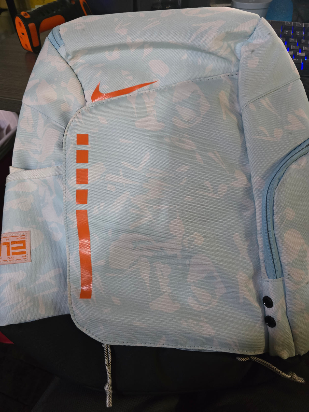 M.A. Spears Nike Hoops Elite Backpack Navy