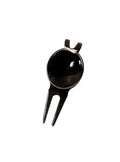 EVERGOLF | Slick Jr. Divot Tool with Clip and Magnetic Ball Marker Holder | Antique Nickel