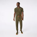 Men's Tansen Jogger Scrub Pants - Spruce - Size: Medium Tall
