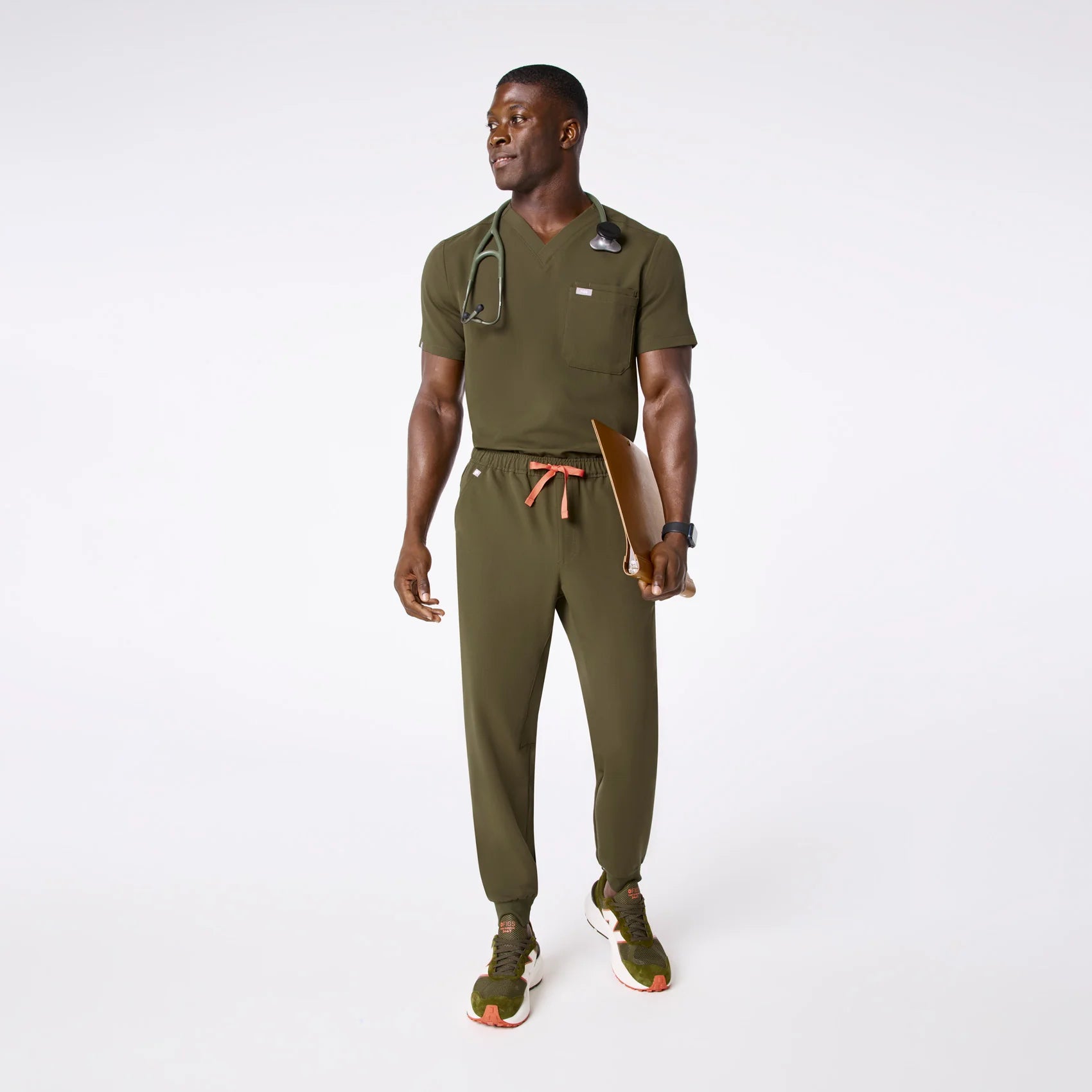 Men's Tansen Jogger Scrub Pants - Spruce - Size: Medium Tall