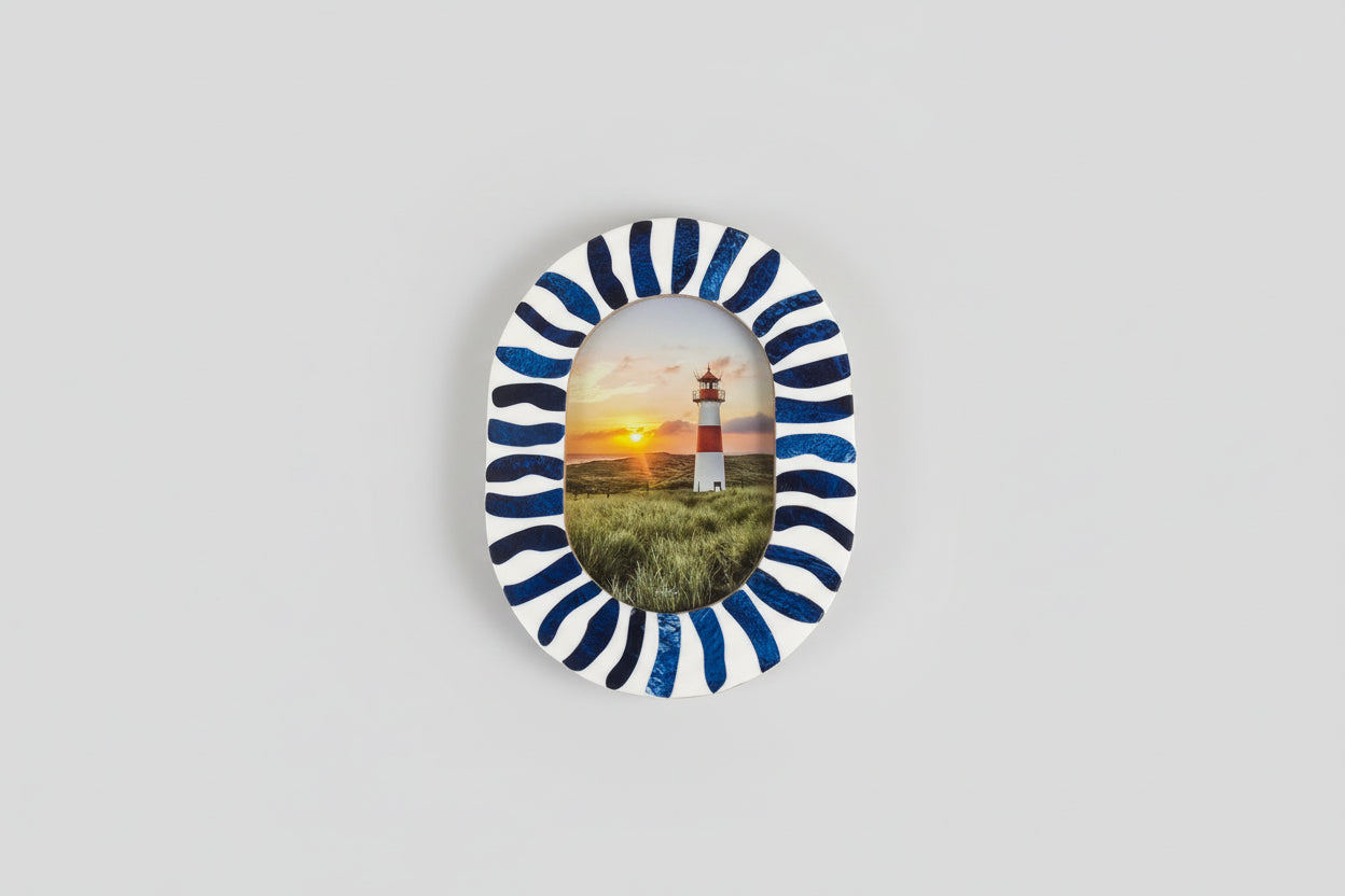 Sagebrook Home 5x7 Oval Photo Frame
