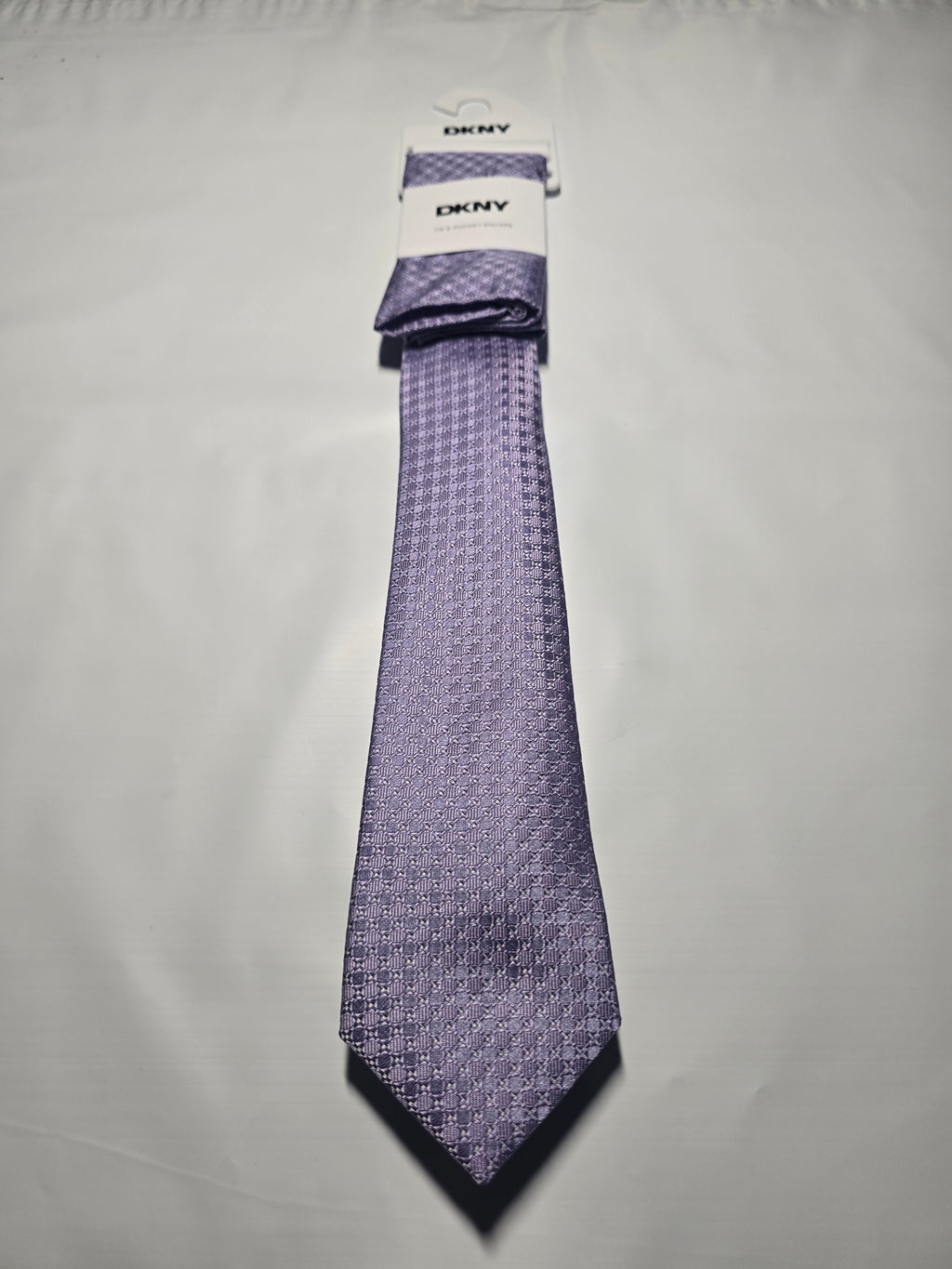 DKNY Tie and Pocket Square