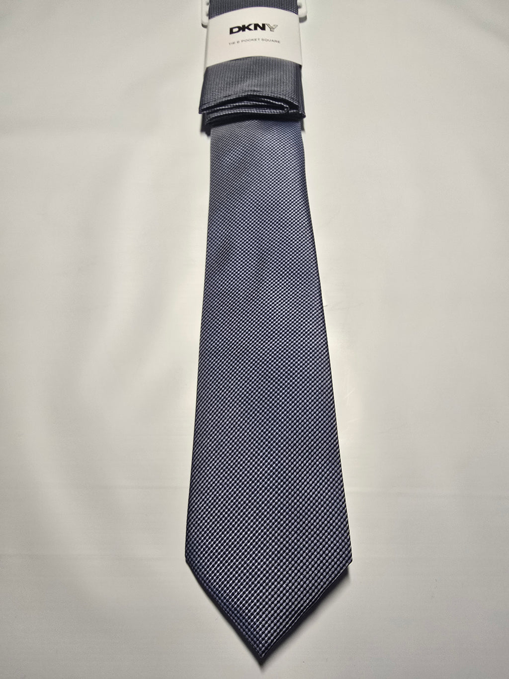 DKNY Tie and Pocket Square