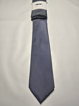 DKNY Tie and Pocket Square