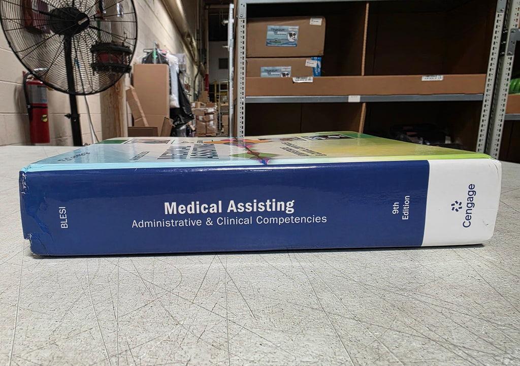 CENGAGE Medical Assisting - Administrative & Clinical Competencies - 9th Edition - Blesi - Hardback Textbook