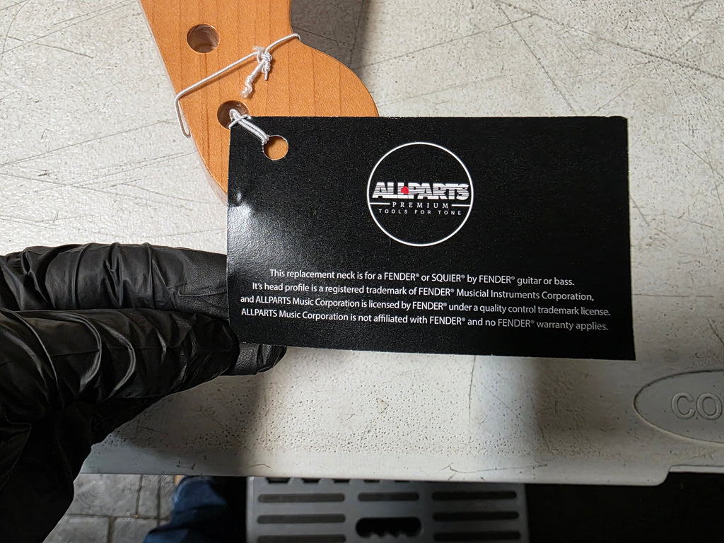 ALLPARTS - SMF-L Replacement Neck for Stratocaster - Left-Handed - Maple