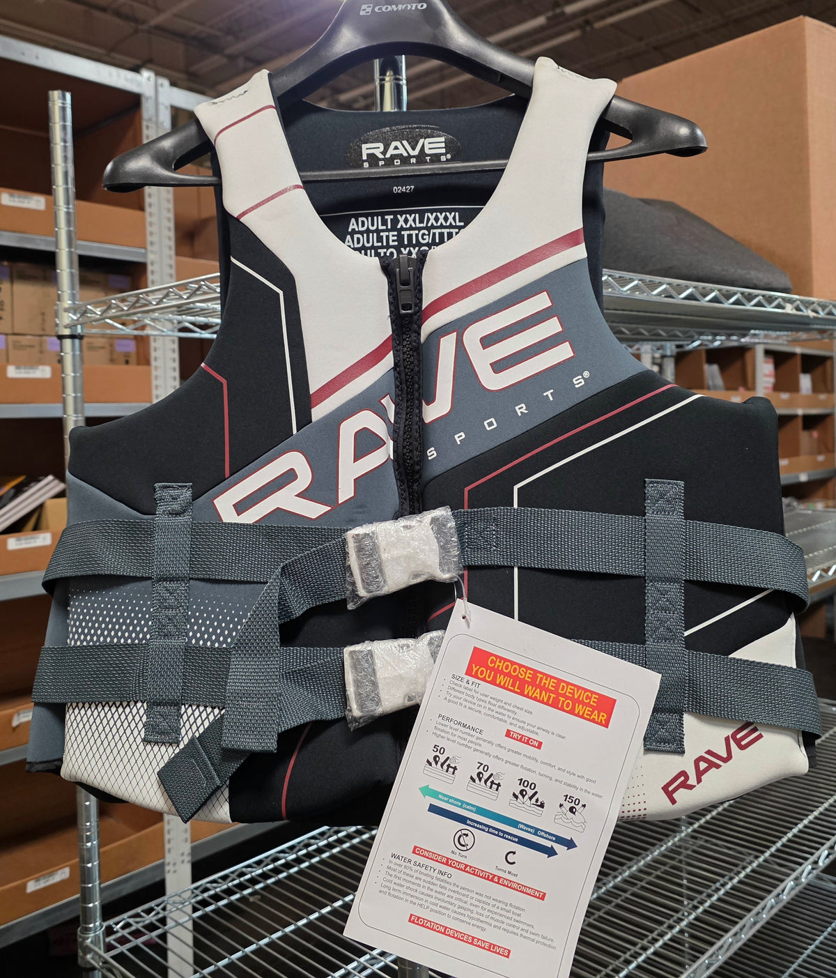 Adult Dual Neo Life Vest - XXL/XXXL